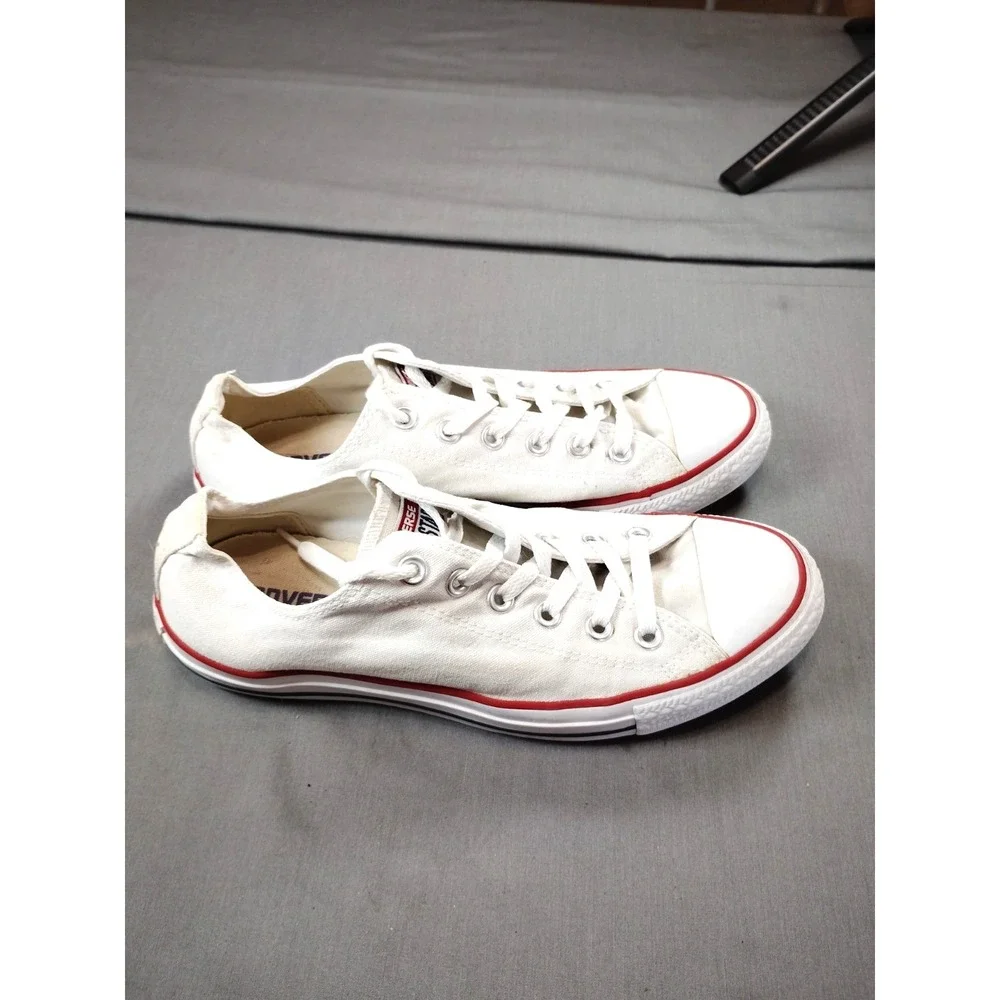 Converse Chuck Taylor All Star OX M7652 Optical White Low Top M7.5/WM9.5 Sneake* - Picture 1 of 12
